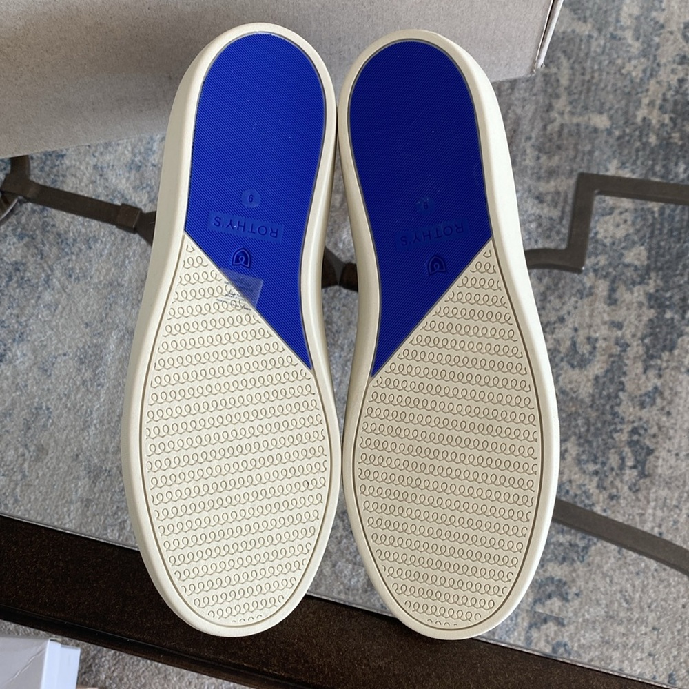 NIB Rothy’s Python print slip on sneakers - Picture 3 of 4